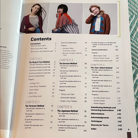 Knitting Short Rows Between Book - Picture 3 of 16